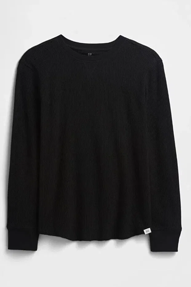 Детская термофутболка для девочек с длинным рукавом V-Ls thermal Gap, Black