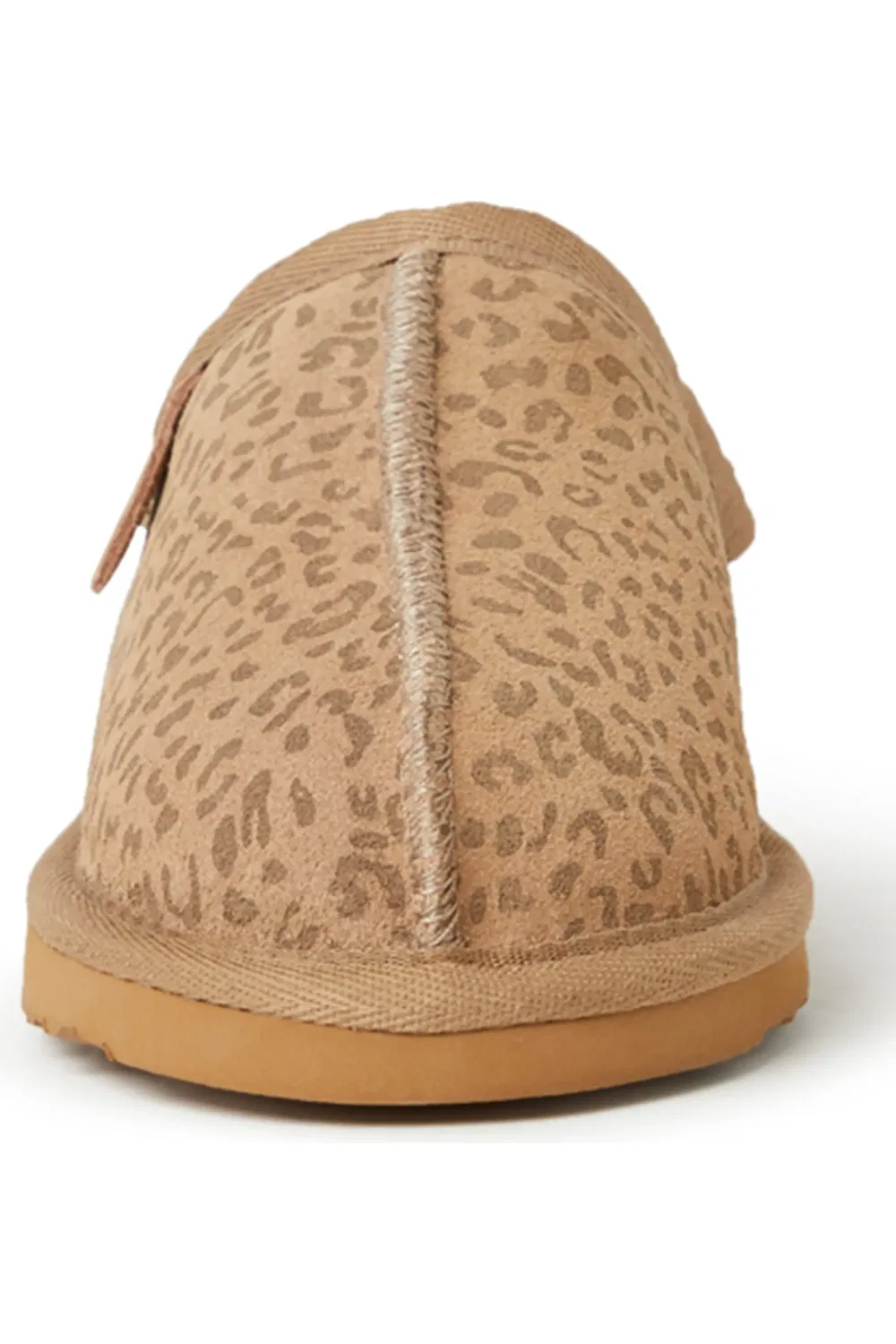 Детские тапочки-клоги на овчине Fireside Dempsey FIRESIDE BY DEARFOAMS, Leopard — фото 3