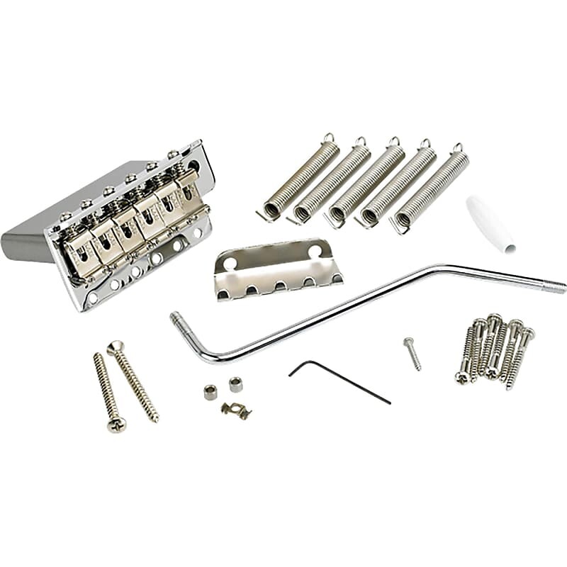 

Американская винтажная тремоло-система Fender для левой руки Strat L/H Vint Trem Chrome
