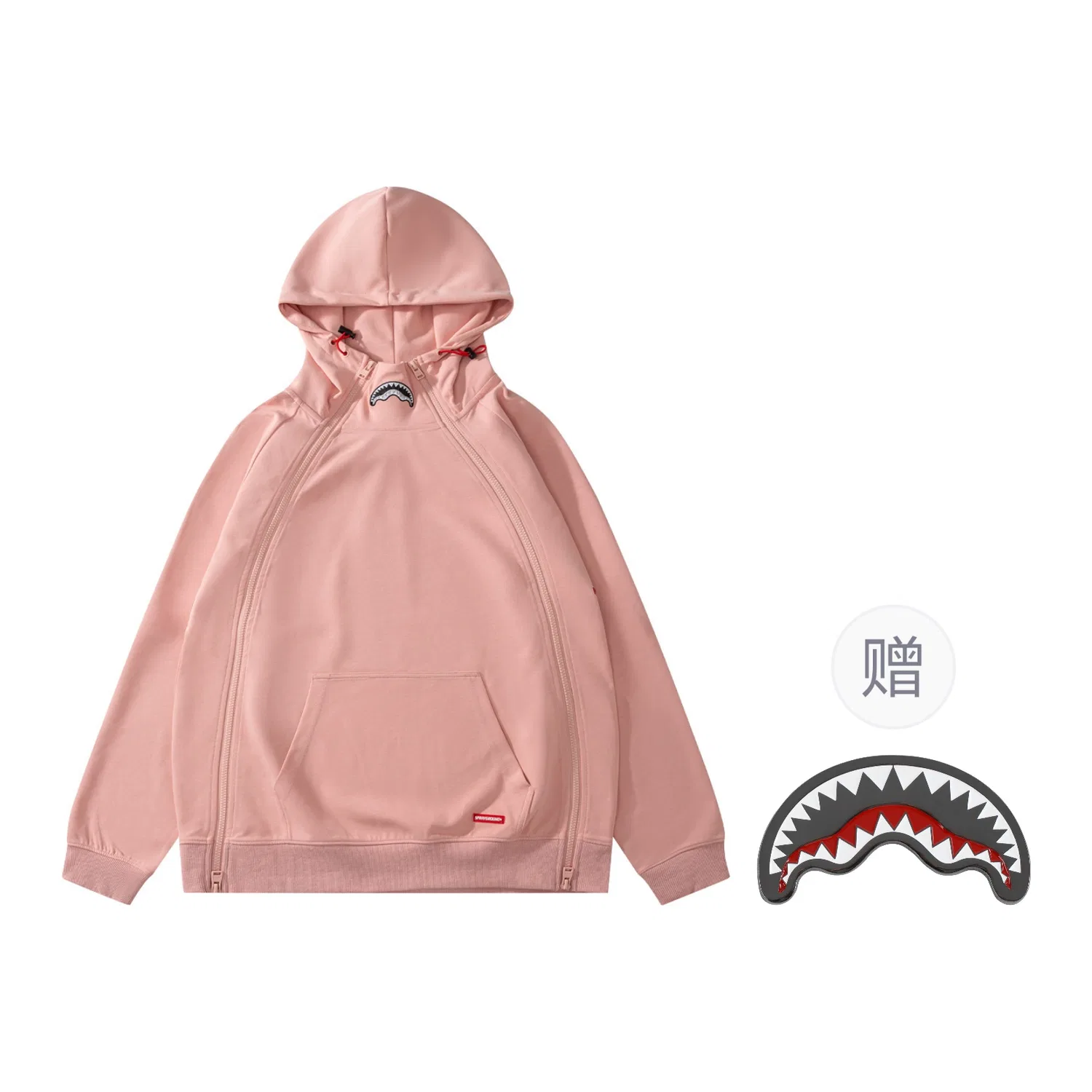 Детское худи унисекс с капюшоном Sweatshirts Unisex Hooded Moderate, SPRAYGROUND, Pink