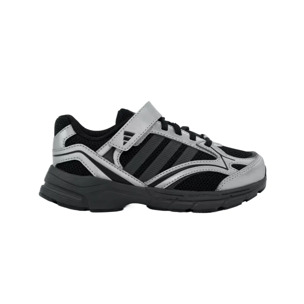 Детские кроссовки с низким верхом Adidas, Core Black Gray Six Silver Metallic — фото 3