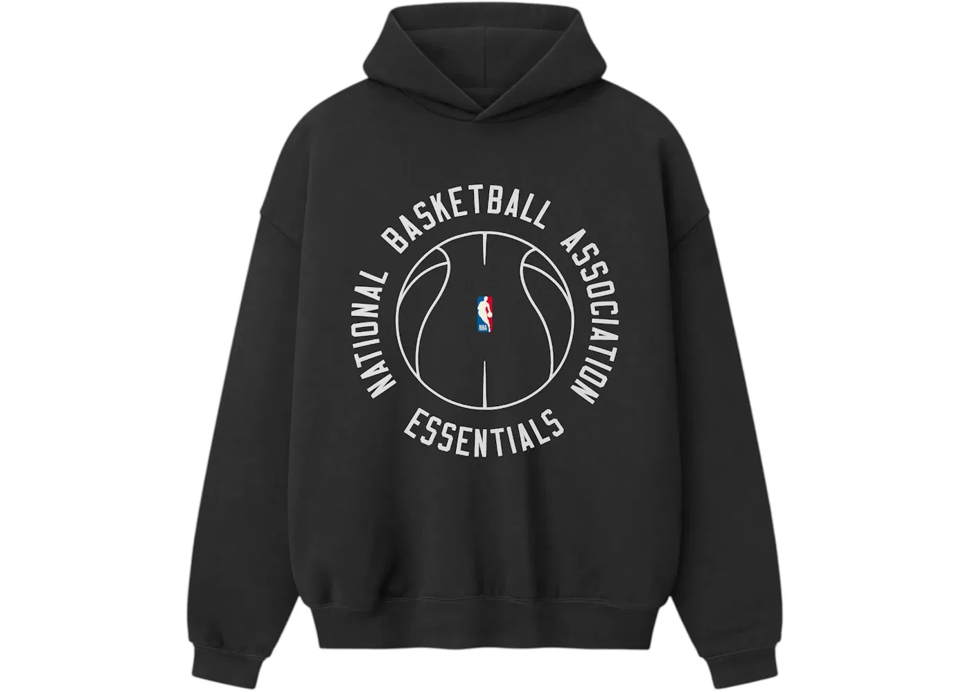 Унисекс худи Fear of God Essentials NBA x Barkley Hendricks 90s Hoodie, Faded Black