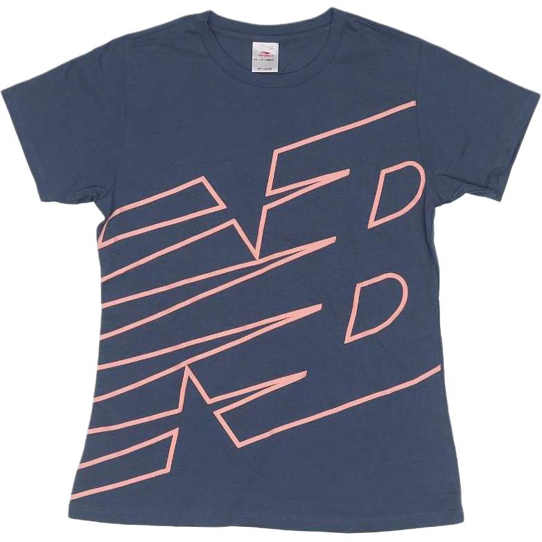 

Обычная футболка женская New Balance, синий