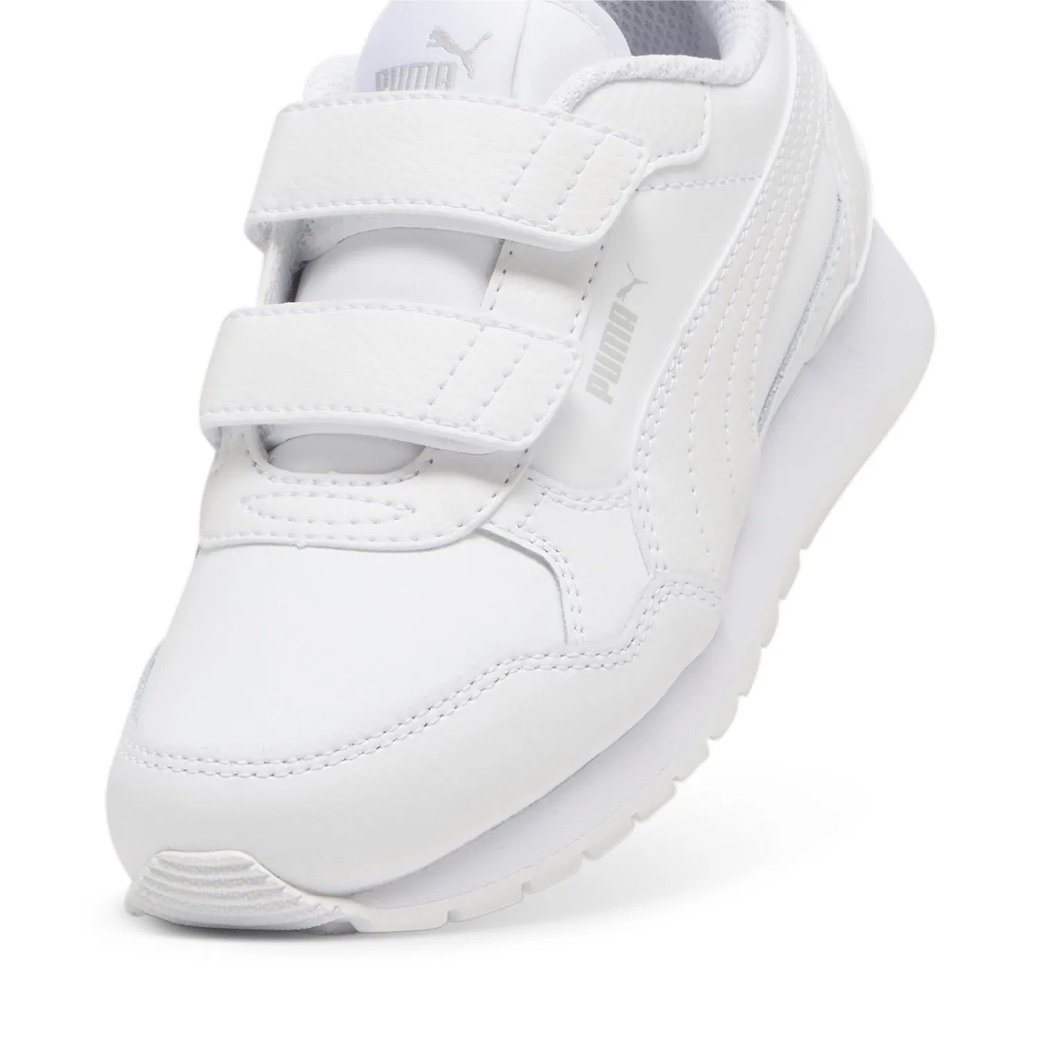 Детские кроссовки PUMA St Runner Puma Cool White Light Grey — фото 2