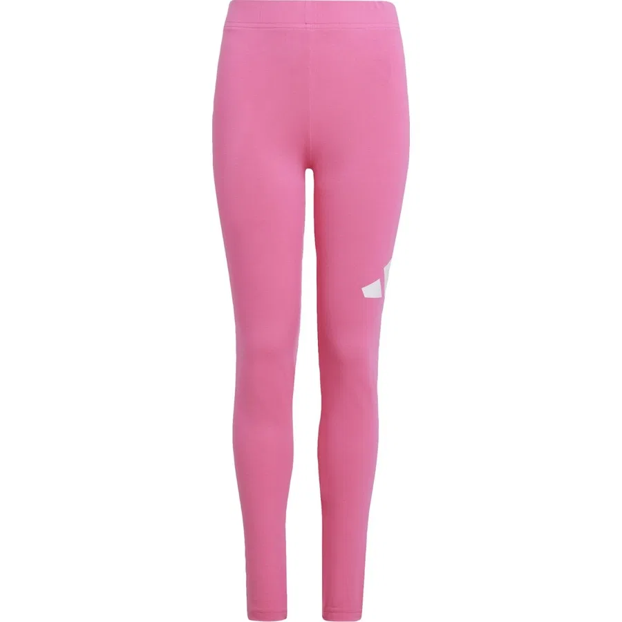 Детские леггинсы с длинным рукавом Sportswear JE1396 Essentials Leggings Kids adidas, Розово-белый — фото 3