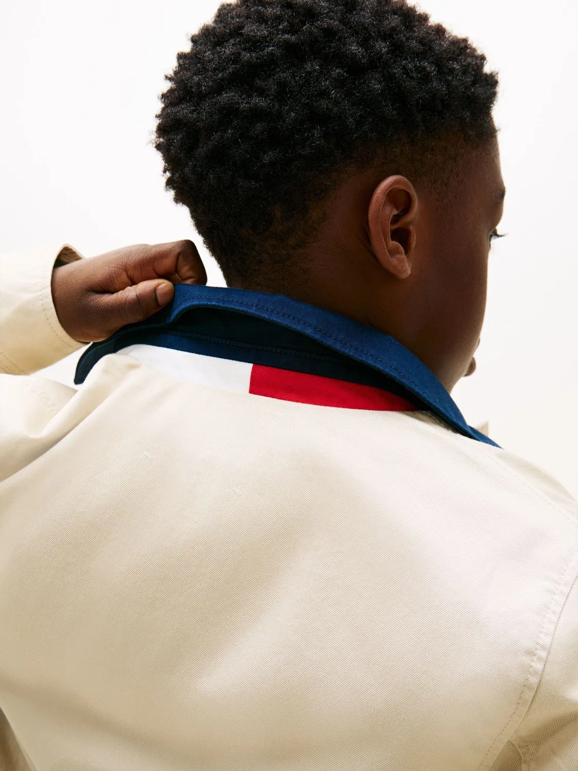 Куртка с контрастным воротником, Essential Tommy Hilfiger, коричневый — фото 2