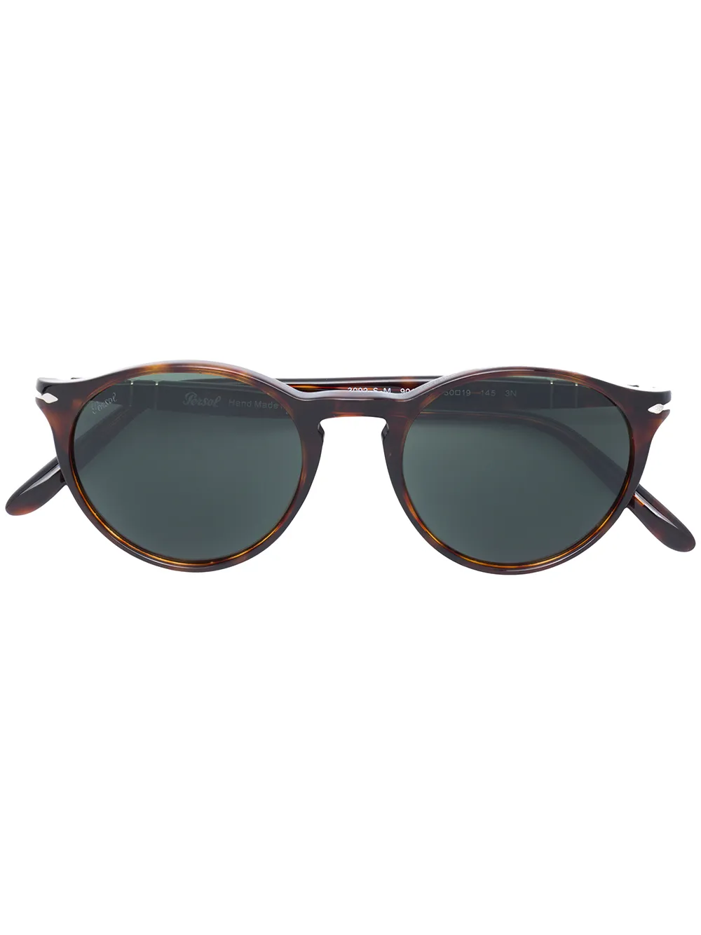 

Солнцезащитные очки в круглой оправе Persol, коричневый