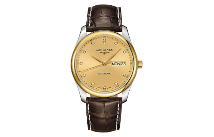 

LONGINES Часы Men's Master Collection Watch, Gold Dial