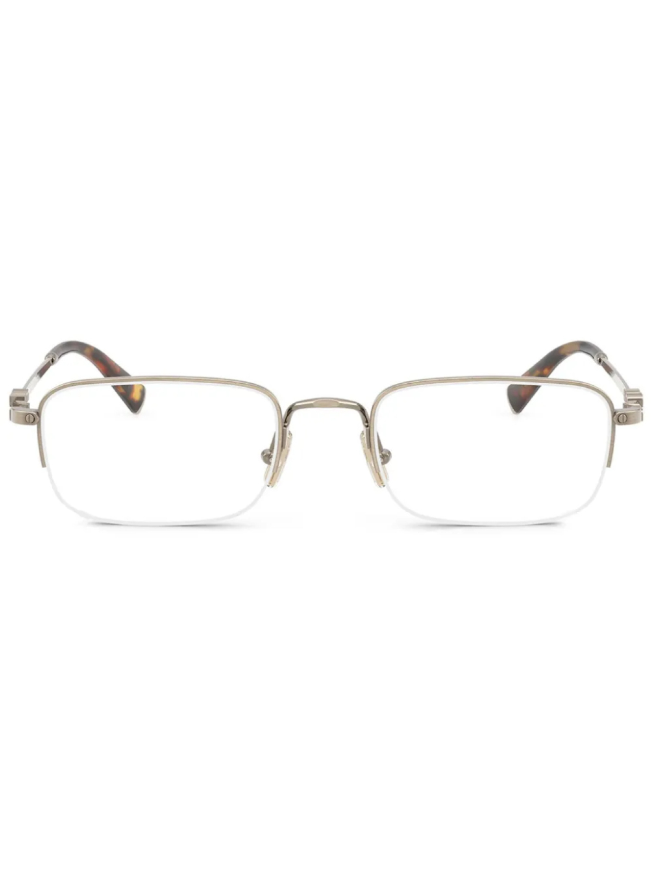 

Miu Miu Eyewear очки в прямоугольной оправе, золотой