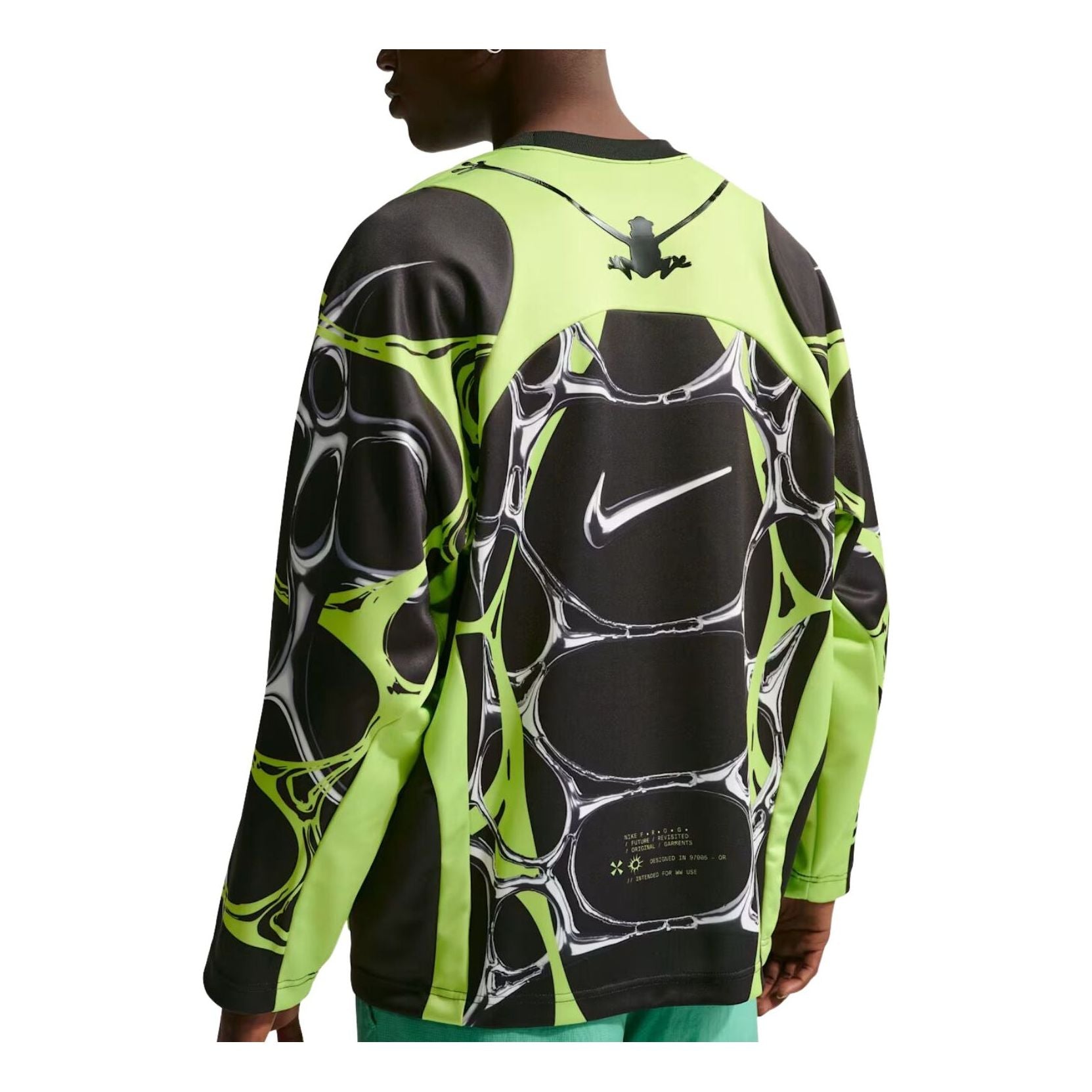 Футболка Nike Project FROG Jelly Cage 'Black Volt Ice' — фото 2