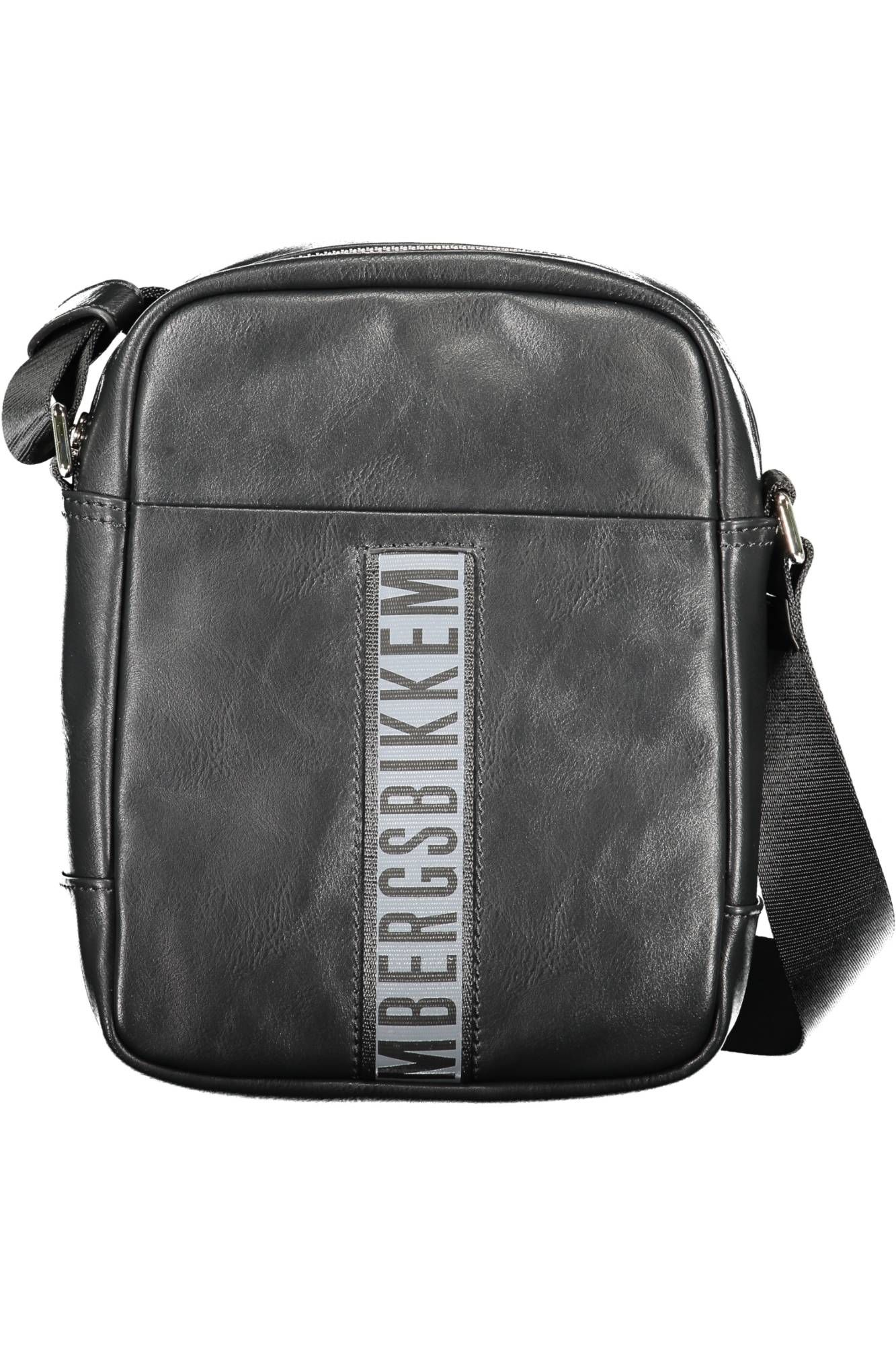 

Черная полиэтиленовая мужская сумка через плечо Bikkembergs