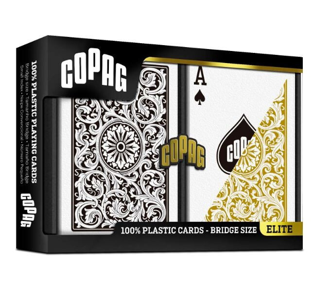 

COPAG Bridge Elite Black Gold 100 карт Bicycle
