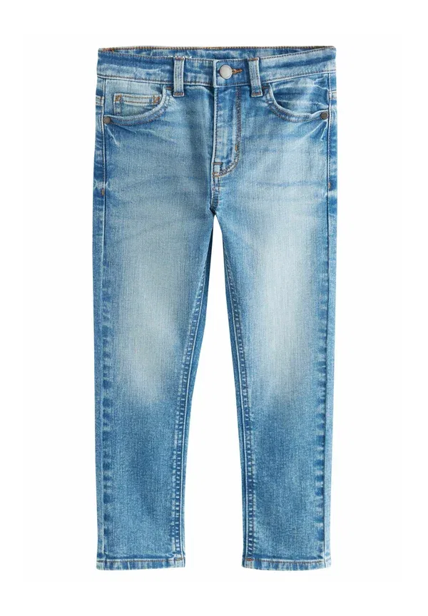 Джинсы скинни Five pocket Next, mid blue, средне-синий