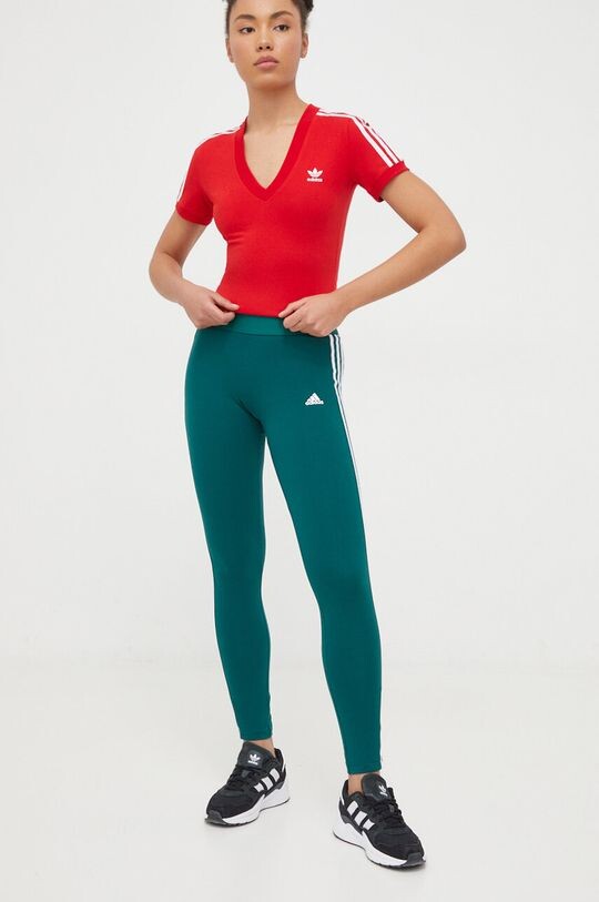 

Леггинсы adidas, зеленый