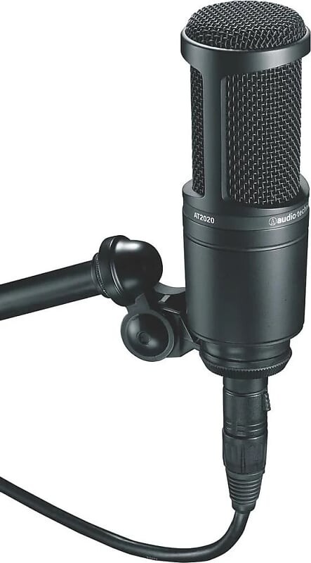 

Конденсаторный микрофон Audio-Technica AT2020 Large Diaphragm Cardioid Condenser Microphone
