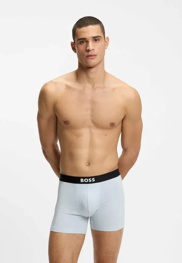 Трусы боксеры 3шт Boss, Boxerbr 3pack one boxer briefs, голубой — фото 3