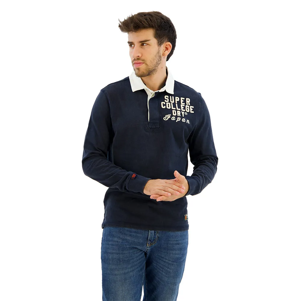 

Футболка Superdry Vintage Athletic Rugby, черный