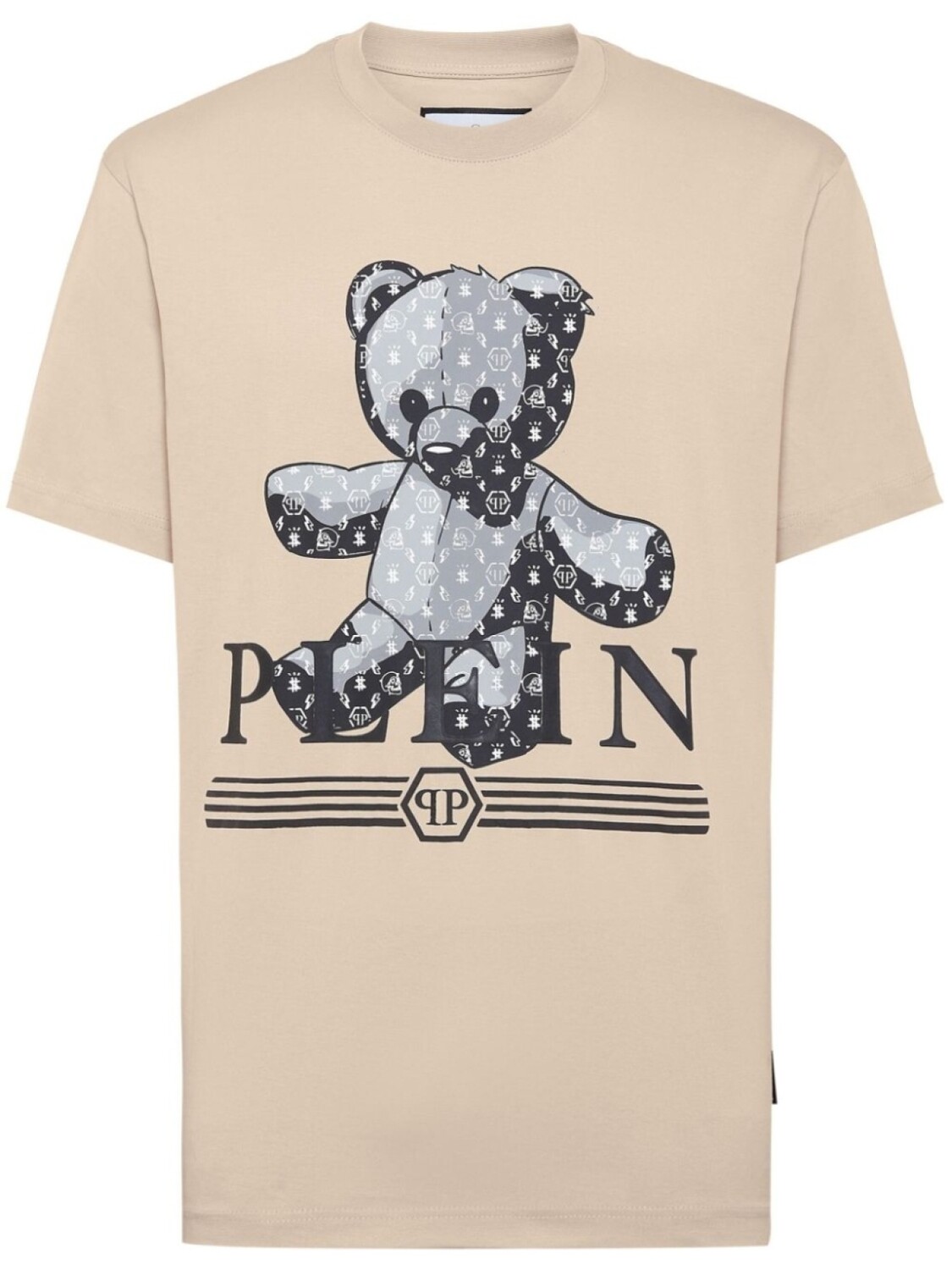 

Philipp Plein футболка Teddy Bear, нейтральный цвет