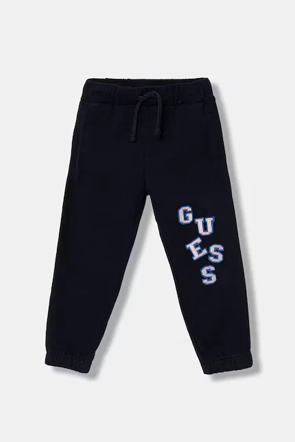 Спортивные штаны детские из хлопка Guess, синий