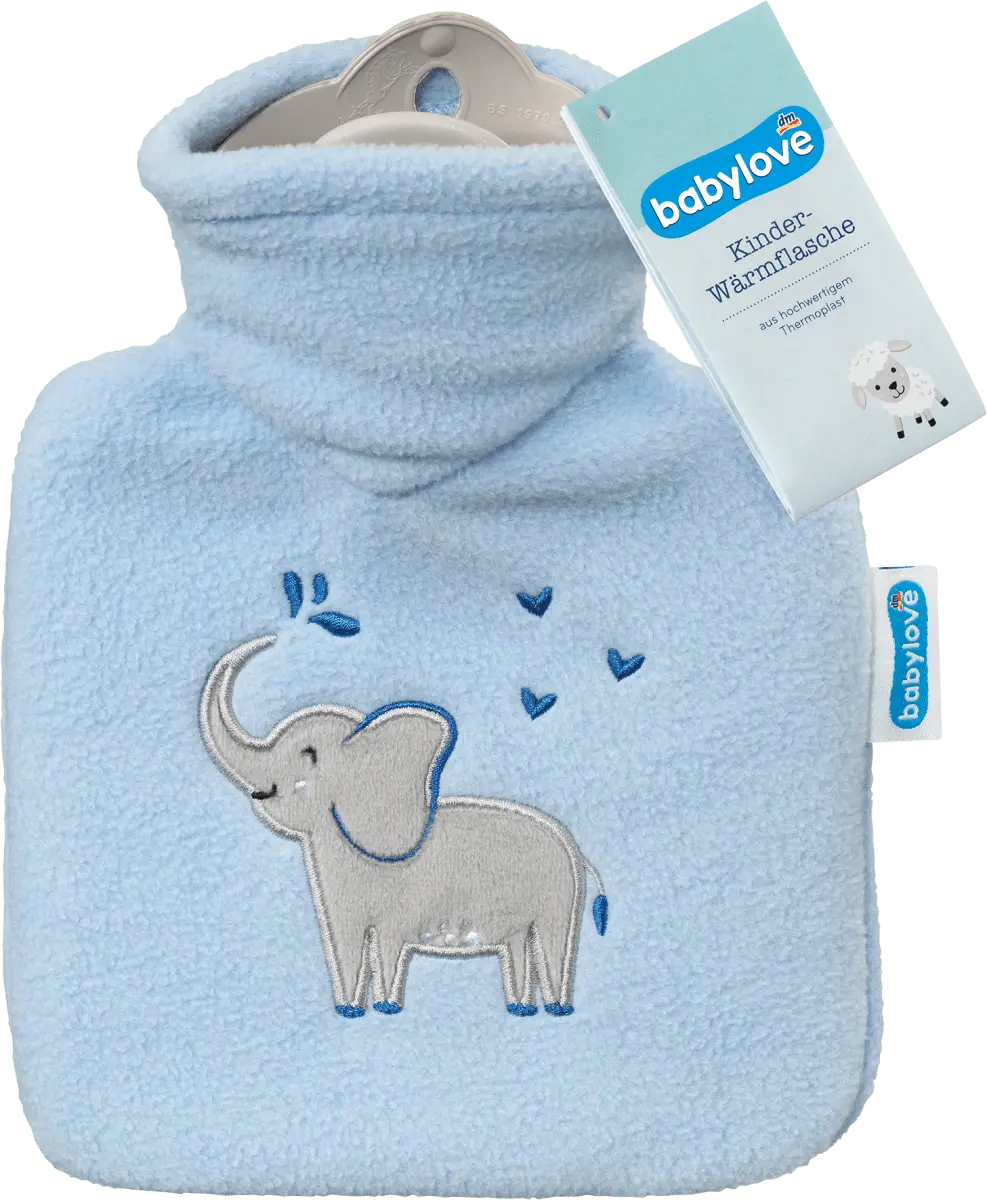 

Детская грелка слон синяя 1 шт. babylove