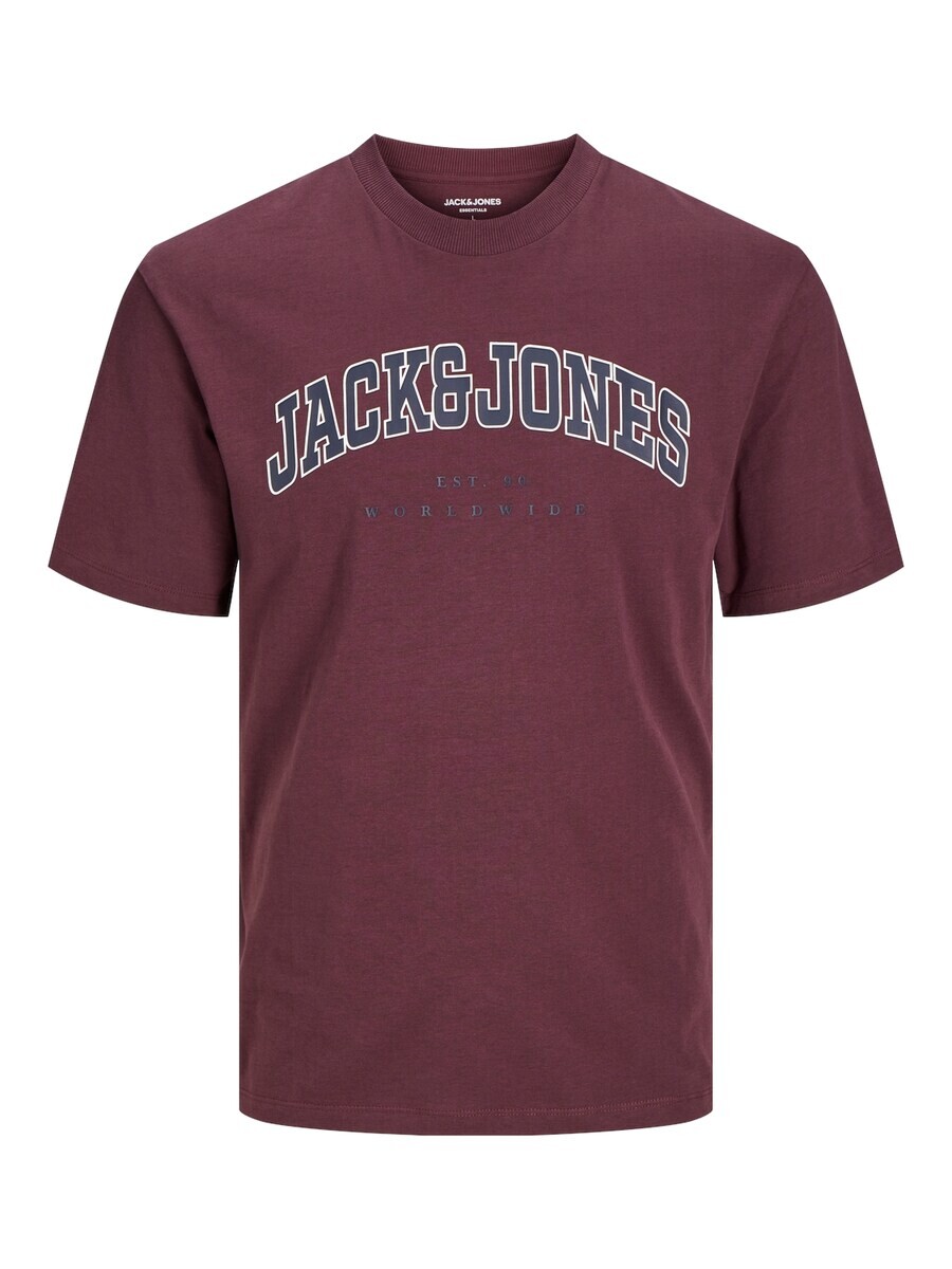

Футболка JACK & JONES JJECALEB, цвет Wine red