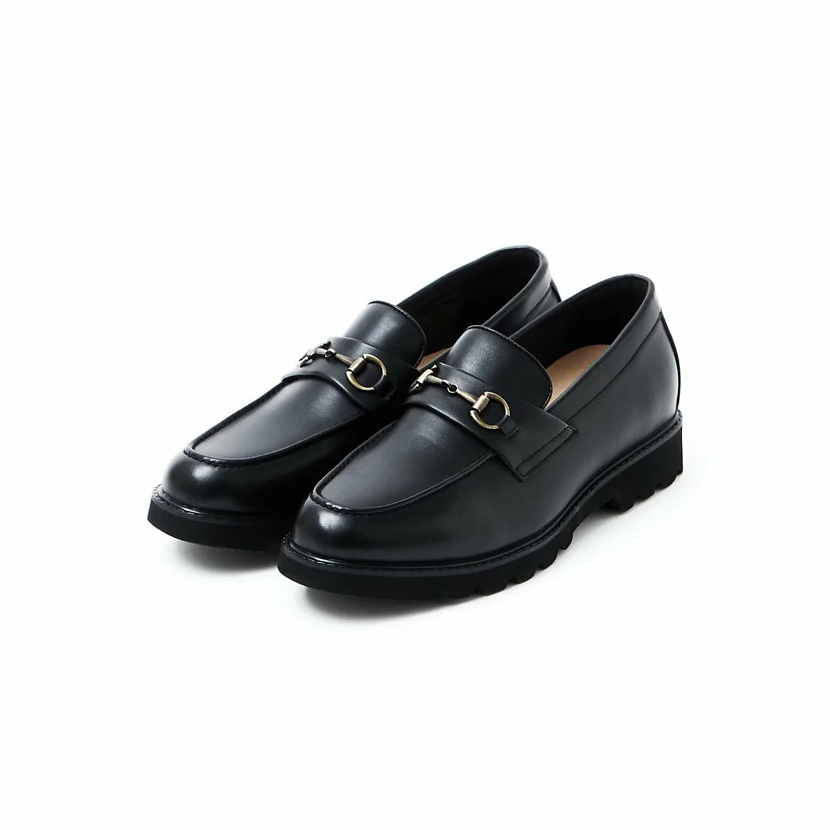 Лоферы с объемной подошвой/лоферы с монетоприемником Abahouse Lastword, black — фото 3