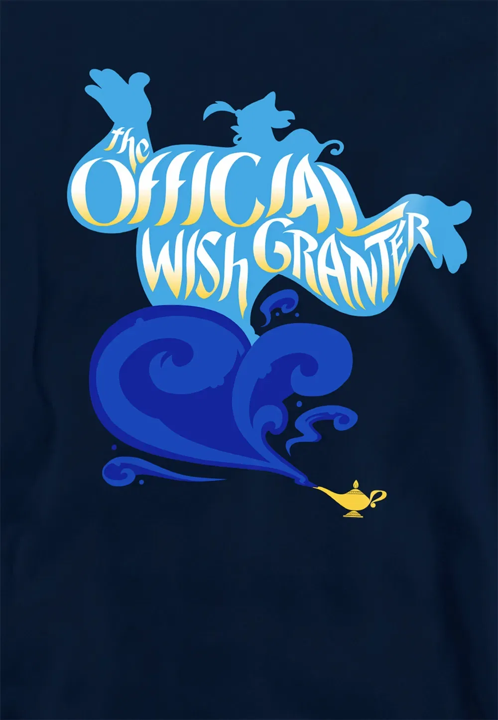 Детская толстовка Aladdin Genie Disney, темно-синий, темно-синий — фото 2