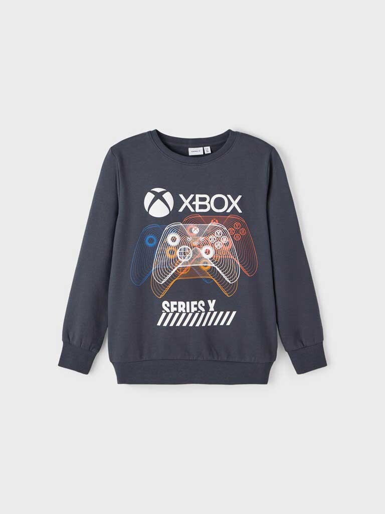 

Блуза Name It NKMALUF XBOX SWEAT BRU BFU, серый