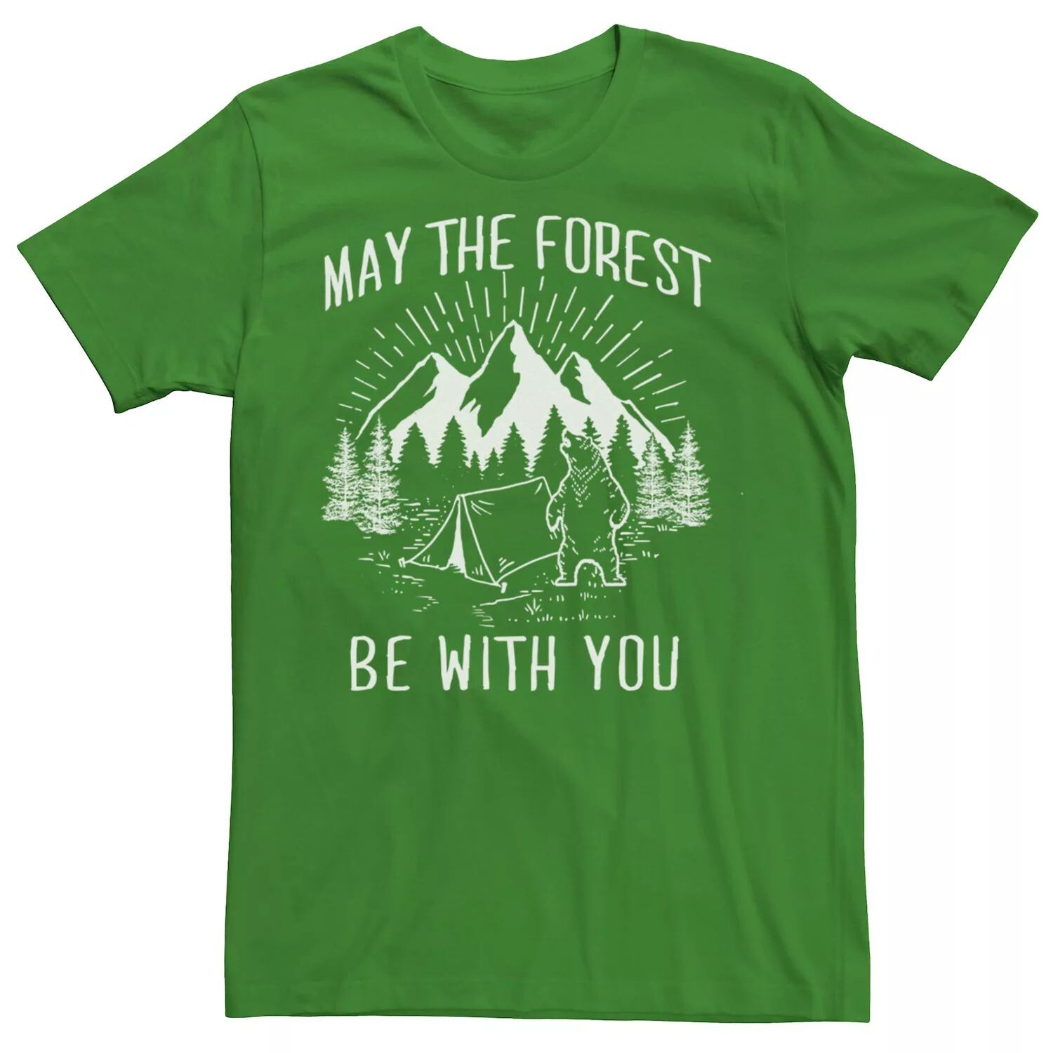 

Мужская походная футболка May The Forest Be With You Licensed Character