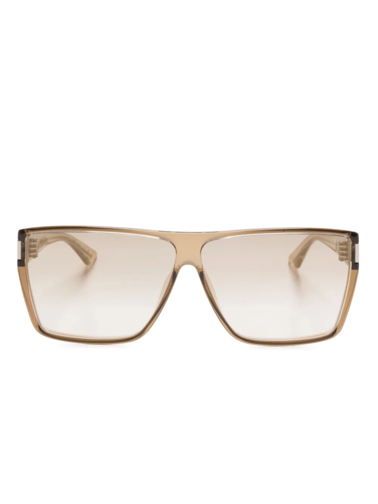 

Солнцезащитные очки в квадратной оправе Saint Laurent Eyewear, нейтральный