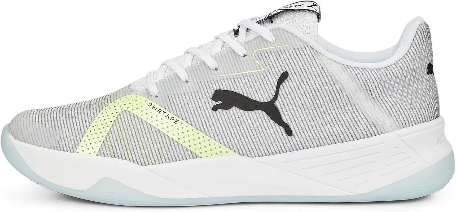 Кроссовки для дома Puma Accelerate Turbo Nitro II унисекс, Puma White Puma Black Fizzy Light Nitro Blue
