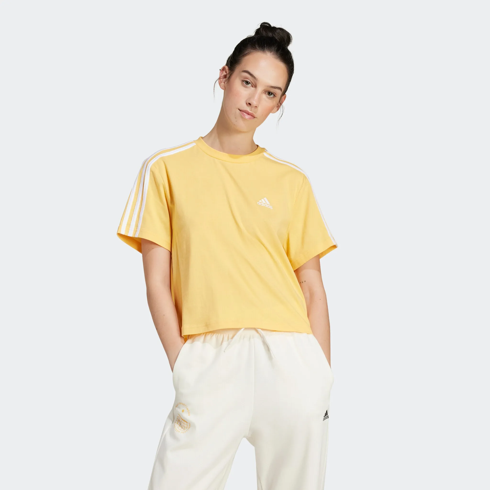 

Майка Adidas Sportswear "W 3S CR TOP", белый