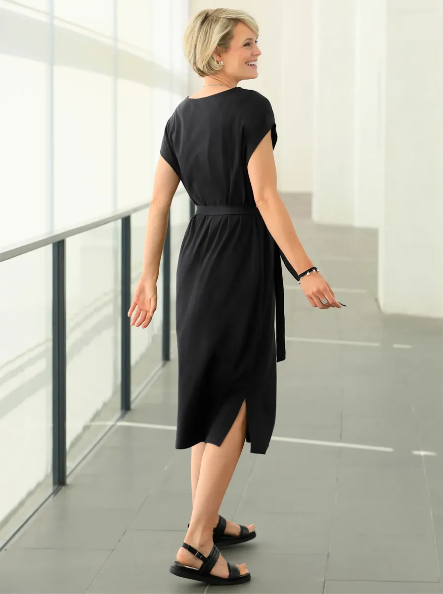 

Классическое базовое платье из джерси "Jersey Dress" Classic Basics, черный