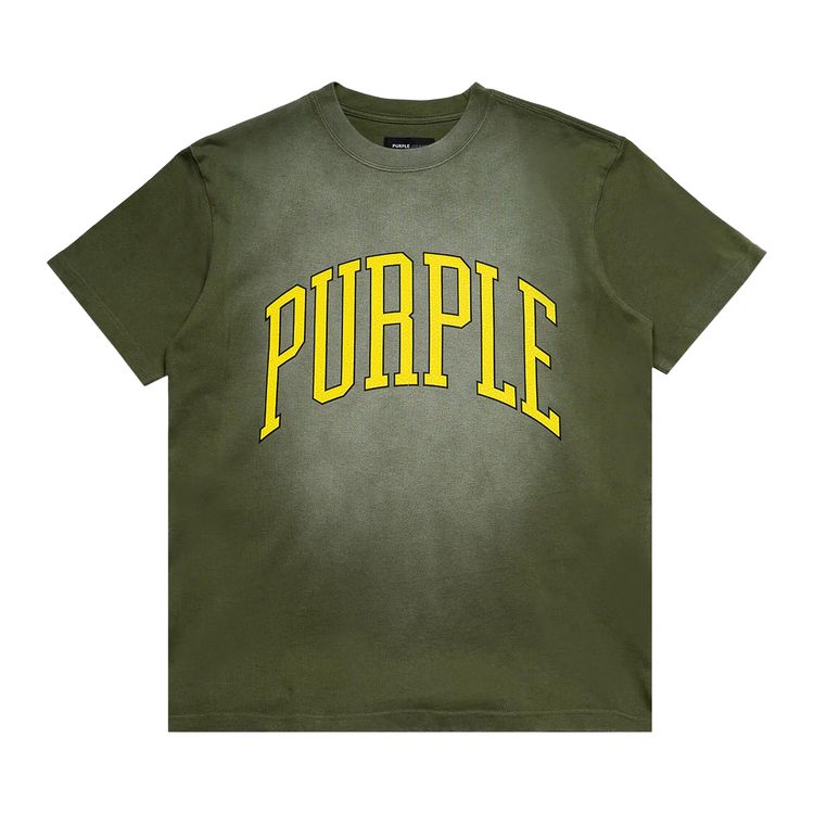 

Футболка PURPLE BRAND Heavy Jersey Short-Sleeve Tee Green, зеленый