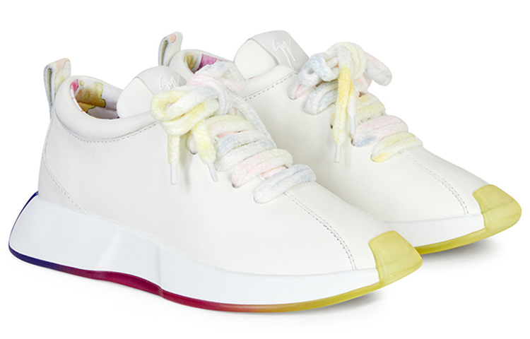 /GZ Fero Low top Casual Shoes Women's White Giuseppe Zanotti — фото 2