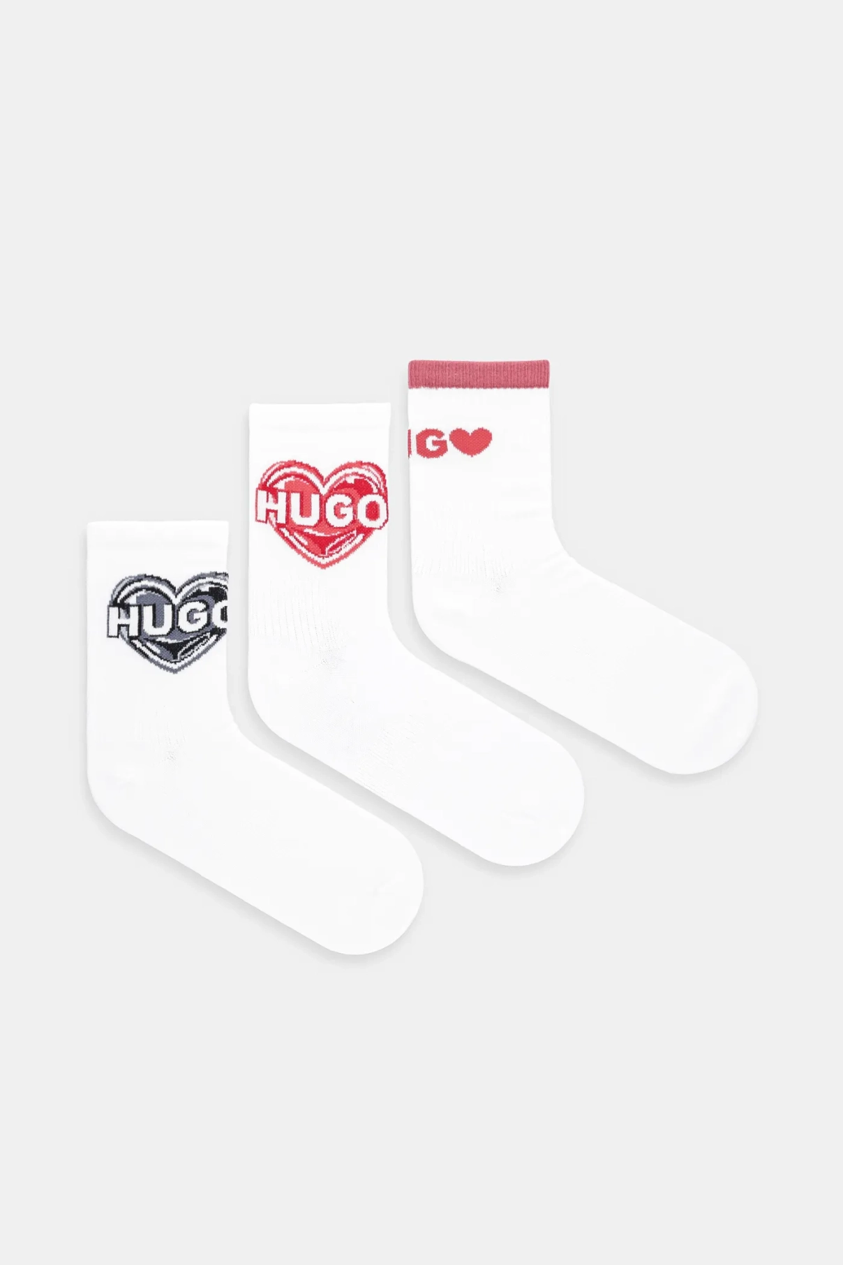 

3 упаковки носков HUGO, белый
