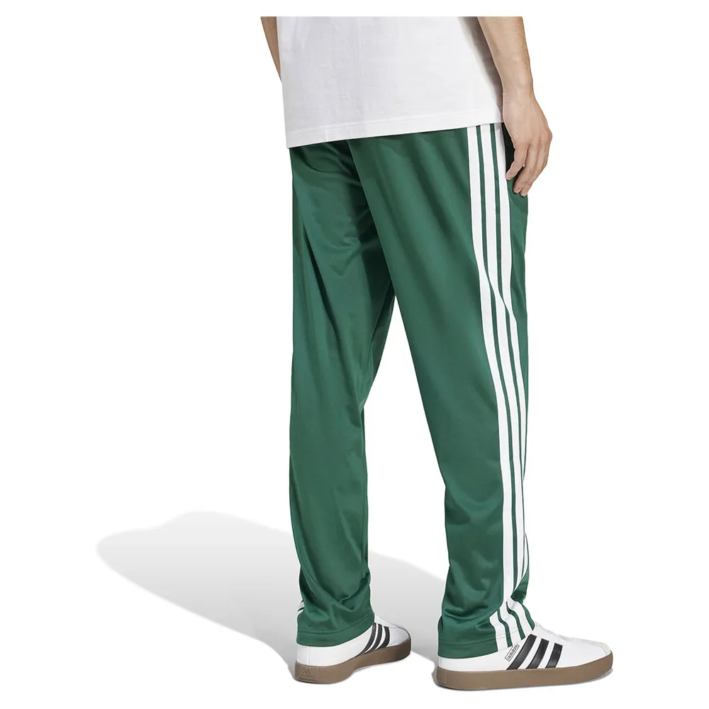 Спортивные брюки adidas 3 Stripes Tricot Regular Fit Open Hem Track, зеленый — фото 2