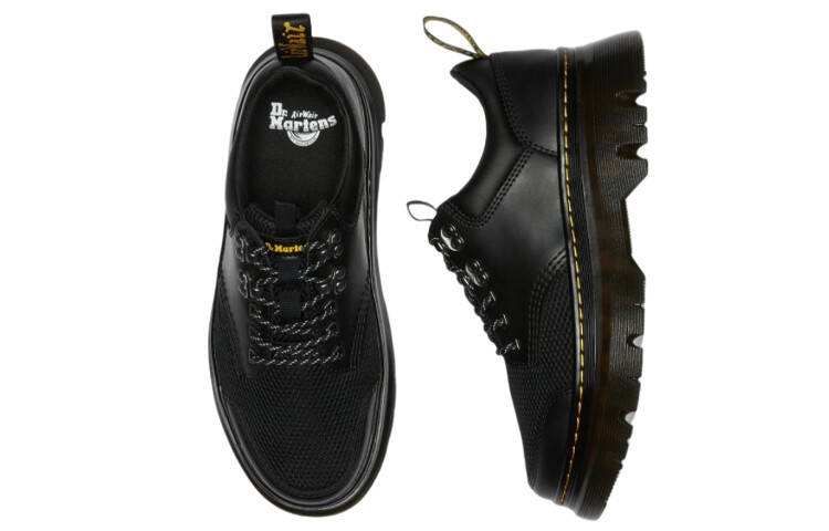 Полуботинки Dr.Martens Tarik Lo Leather Utility 'Black' — фото 3