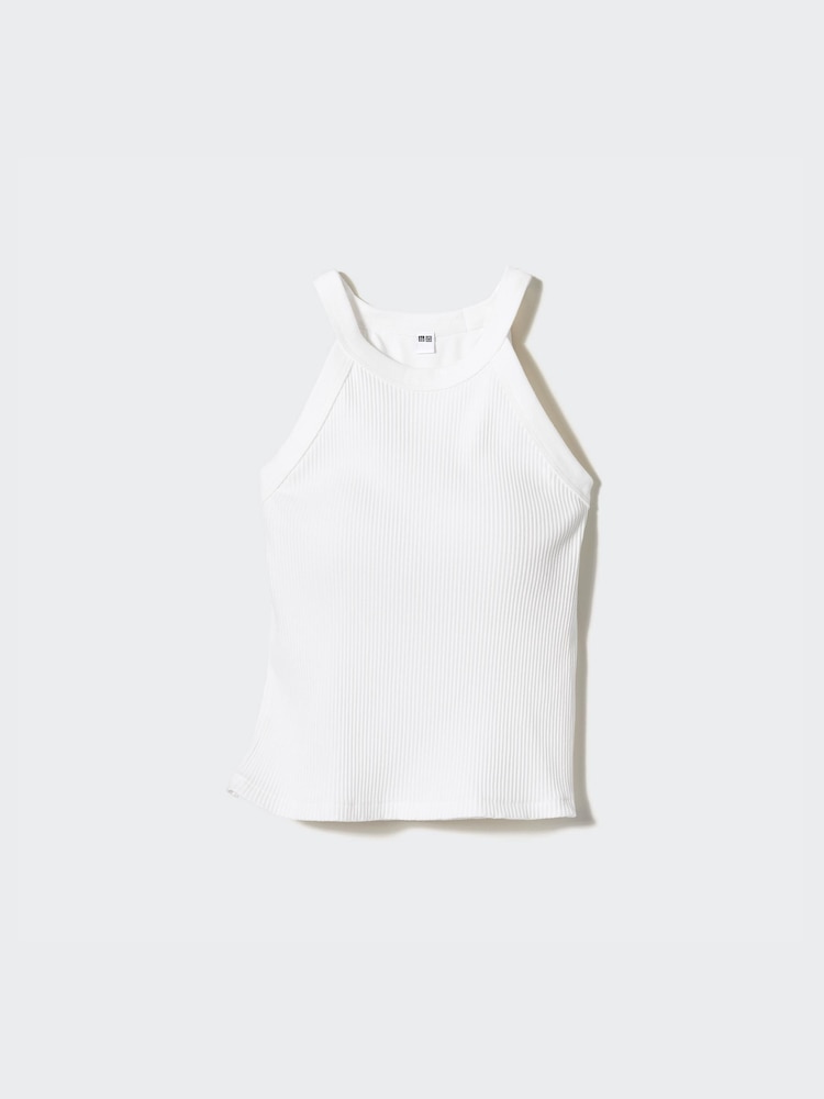 

Майка с чашечками Uniqlo, цвет 00 белый
