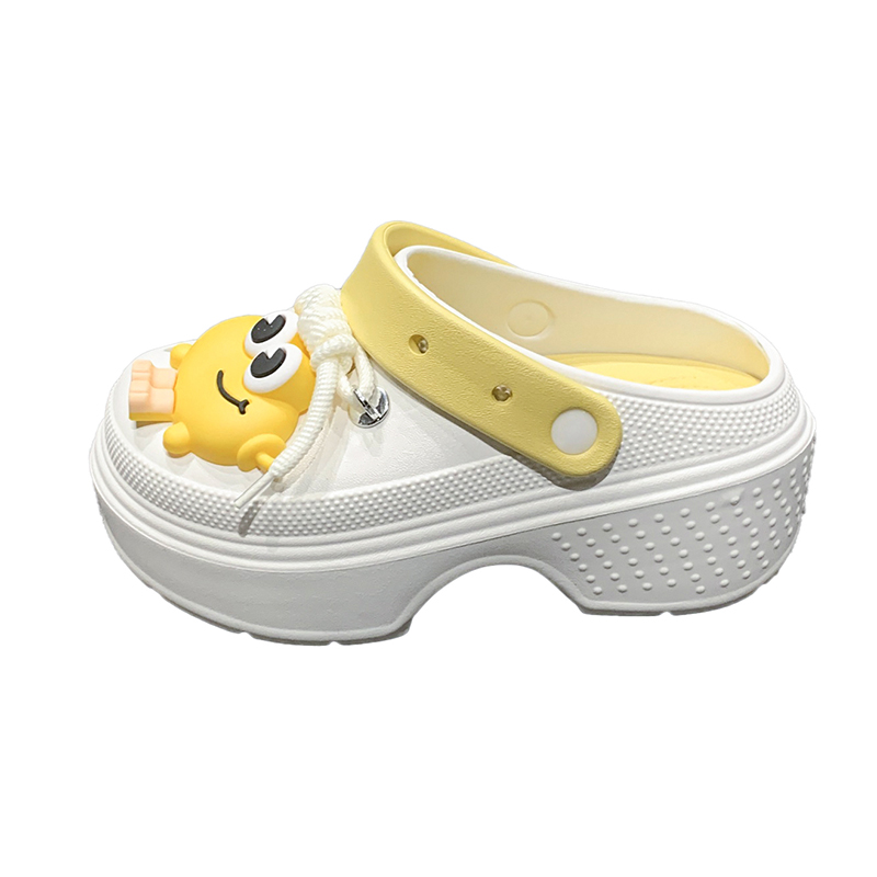 

KUPE Клоги мужские жёлто-белые, цвет Yellow White