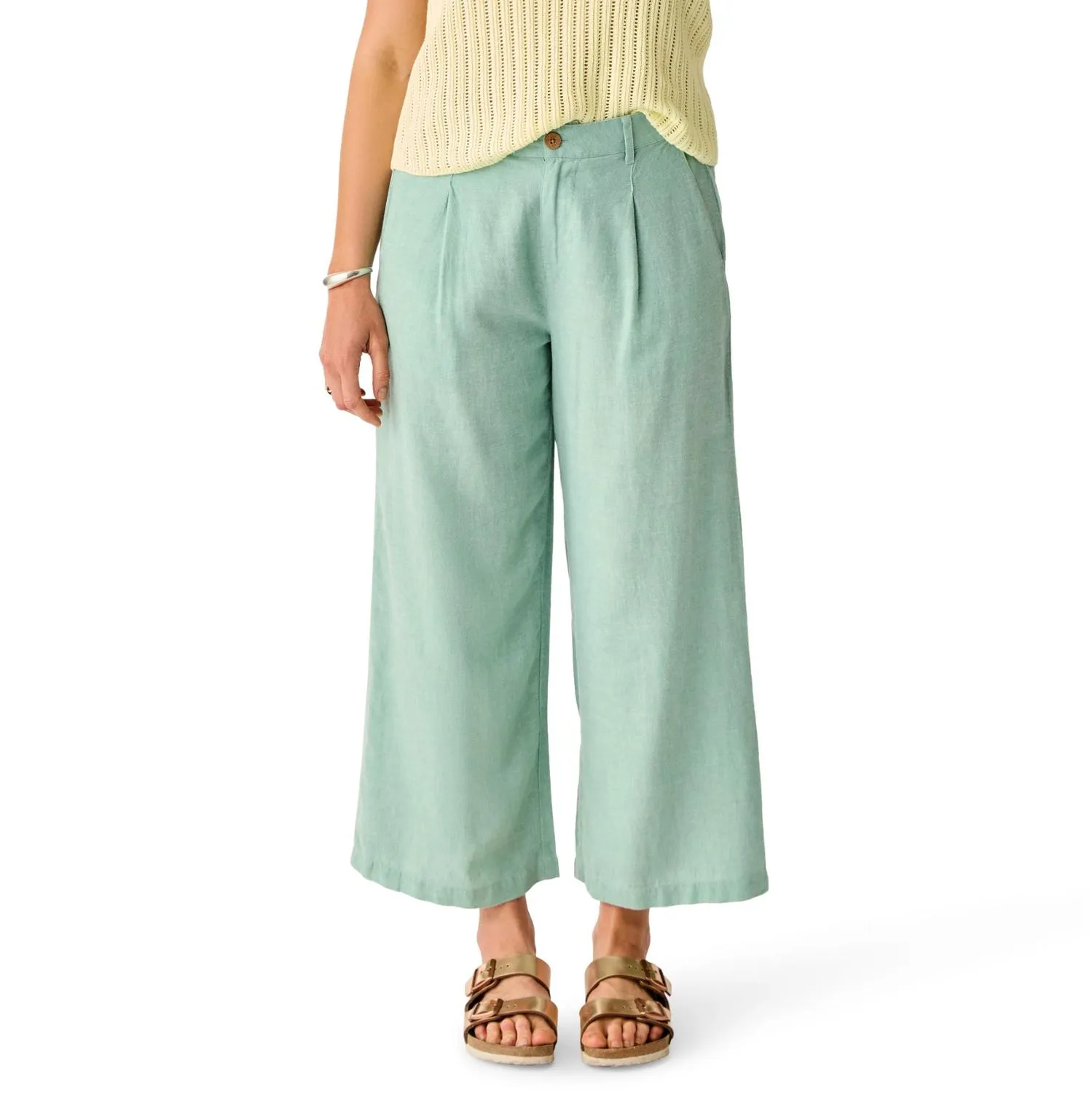 

Брюки из льна Suki женские Carve Designs, Haze Chambray