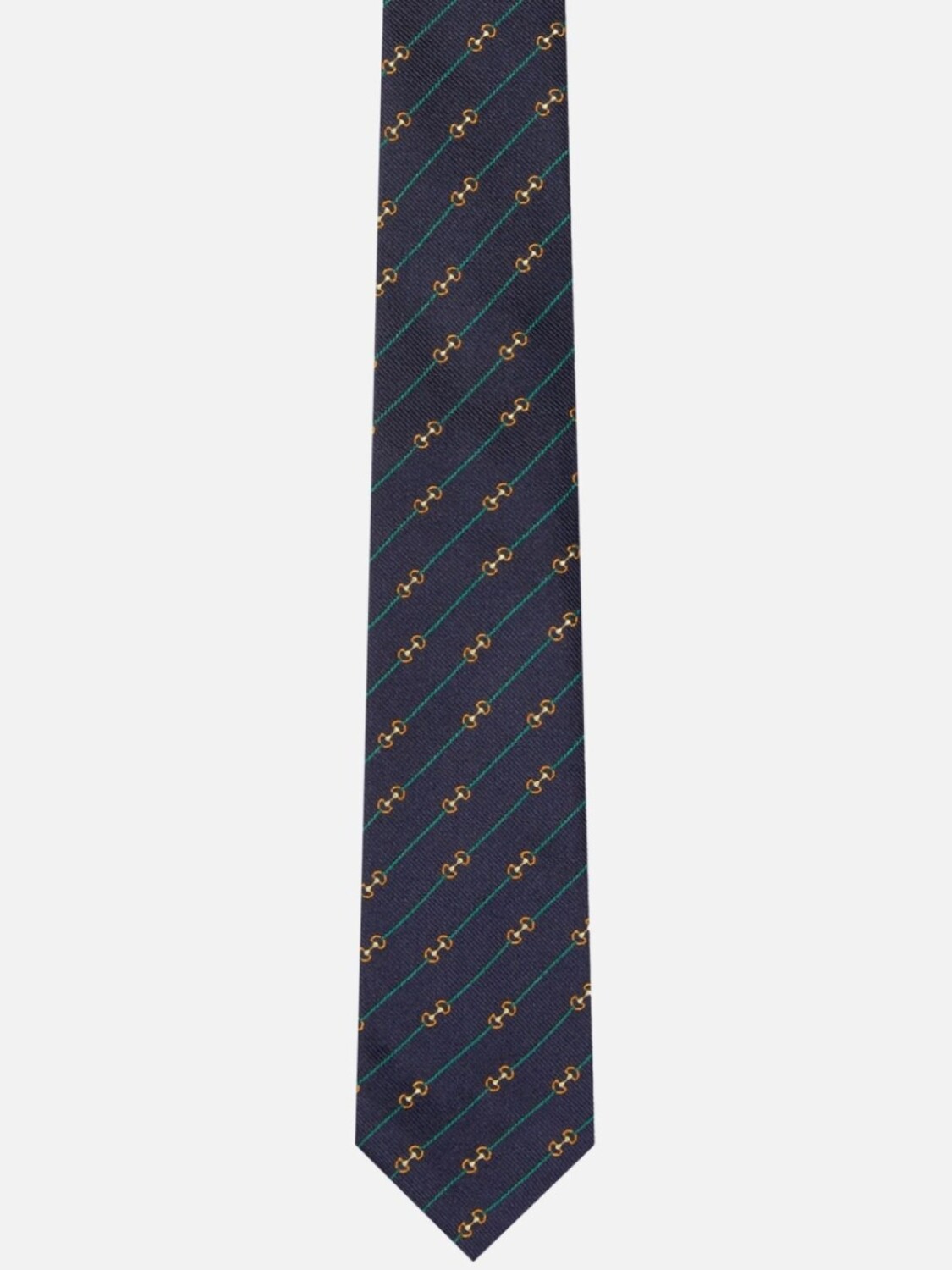 

Шелковый галстук Gucci, синий