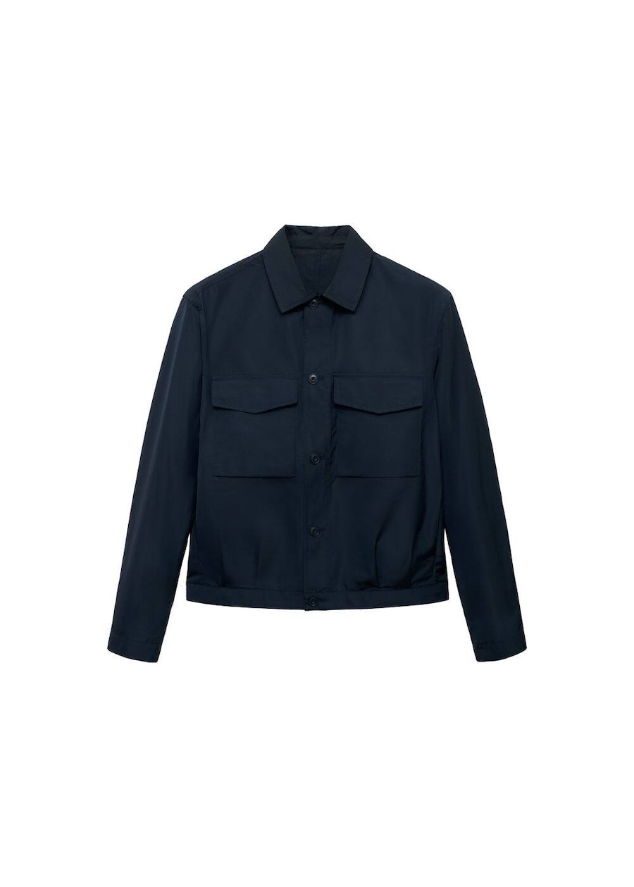 

Куртка межсезонная MANGO MAN Iago, Cobalt Blue