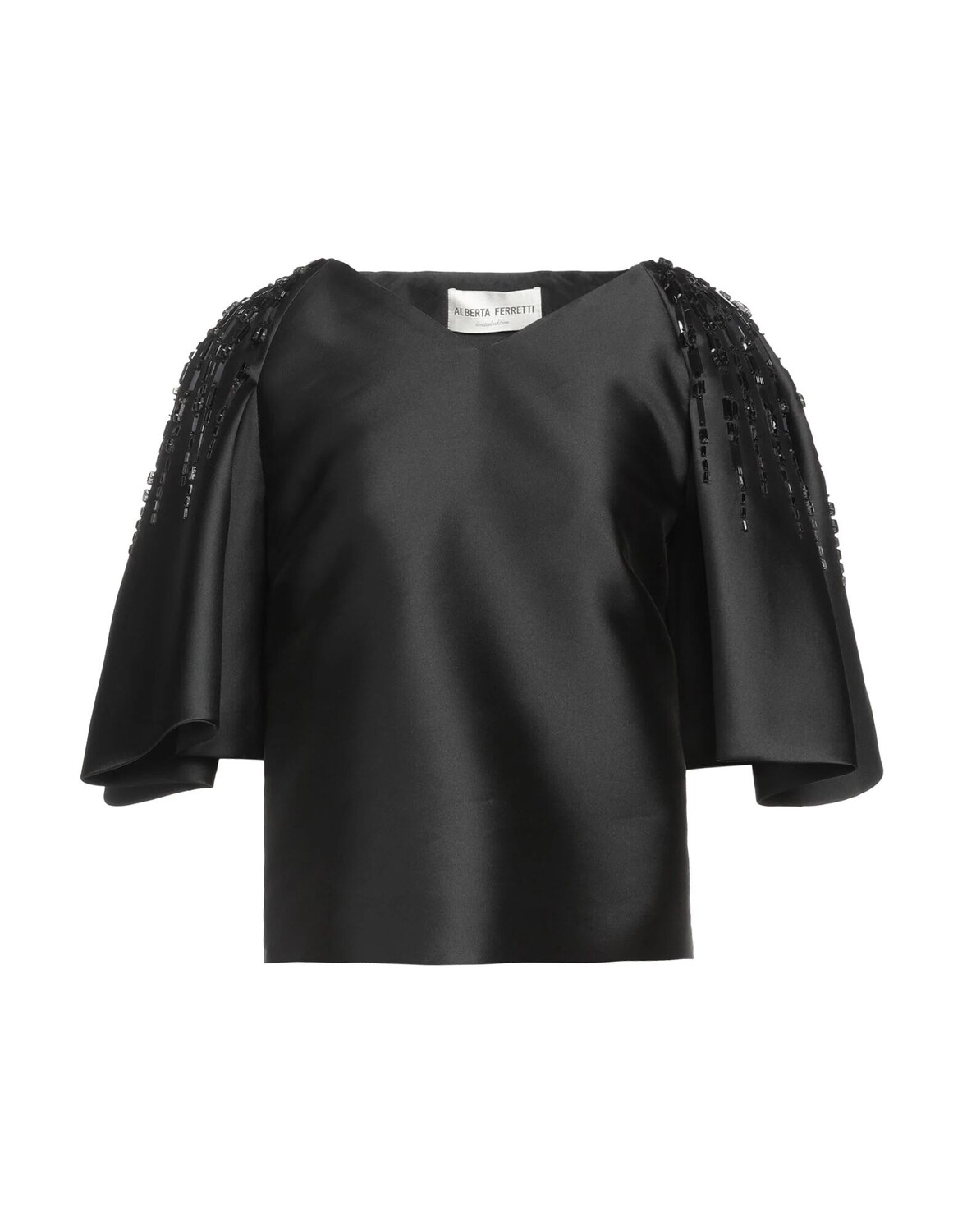 

Топ Alberta Ferretti, черный