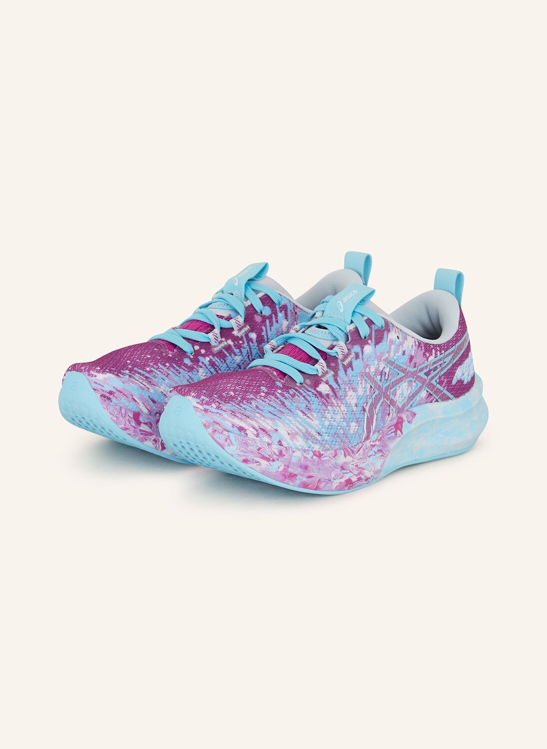 

Кроссовки noosa tri 16 ASICS, цвет LILA/NEONBLAU