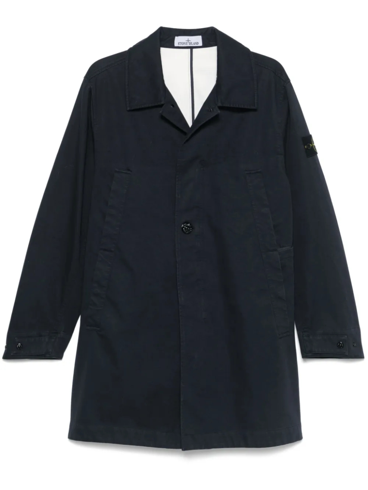 

Пальто с эмблемой Stone Island Compass, синий