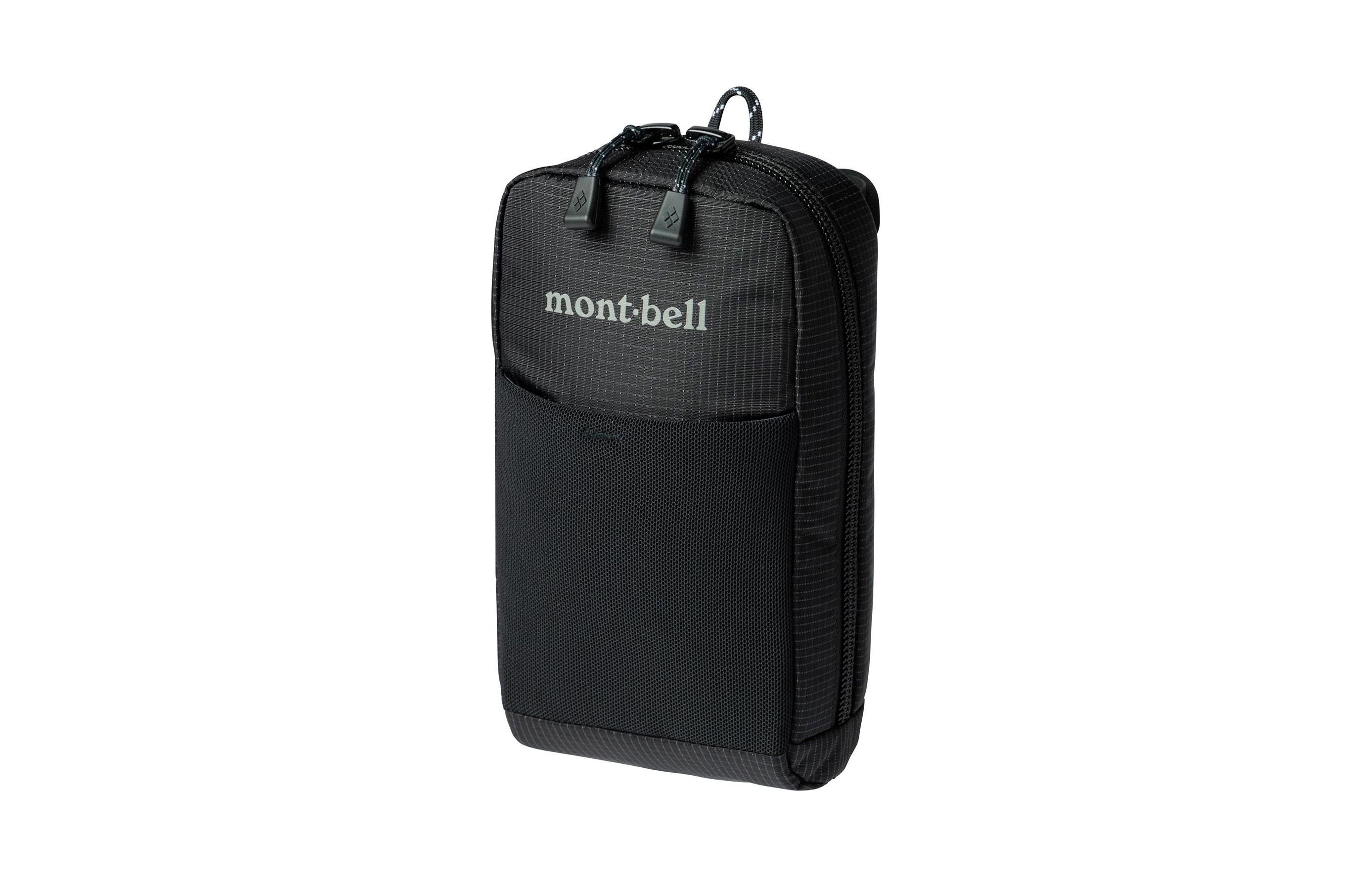

MONTBELL Нейлоновый чехол для телефона средний унисекс черный, Black