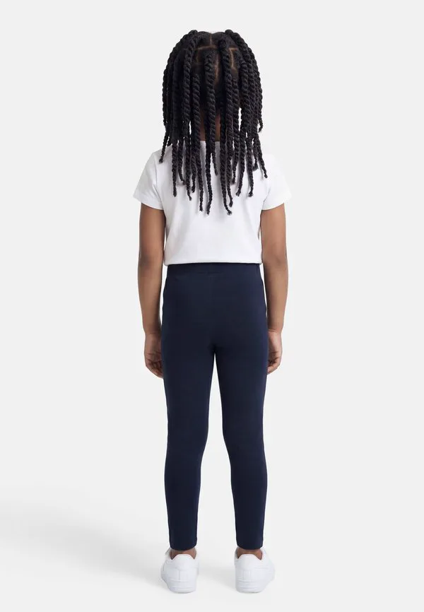 Леггинсы с полосатым поясом, брюки-леггинсы Tommy Hilfiger, Dark Night Navy — фото 2