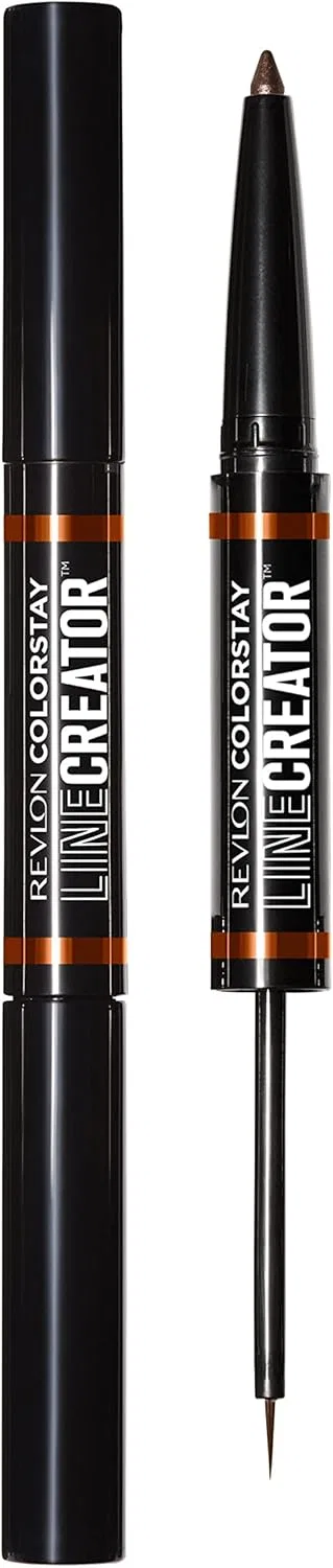 Подводка для глаз Revlon ColorStay Line Creator, двусторонняя, 152 Leathercraft, 0.1 г