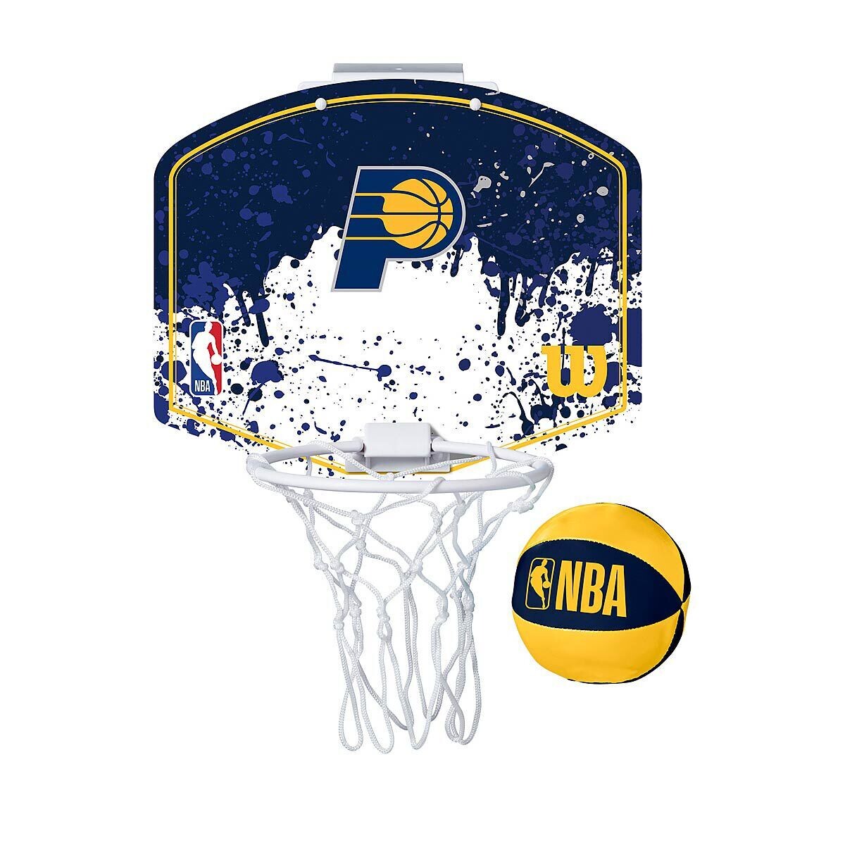 

Мини обруч команды NBA Indiana Pacers Wilson, серебряный